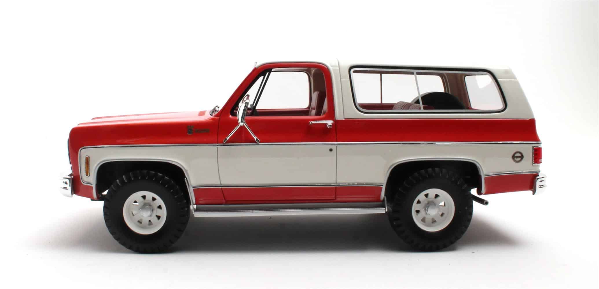 Cult Scale 1:18 Chevrolet Blazer K5 1973-1978 Red/White (CML155-1) Limited Edition Resin Model 6 Cult Scale 1:18 Chevrolet Blazer K5 1973-1978 Red/White (CML155-1) Limited Edition Resin Model - Image 6
