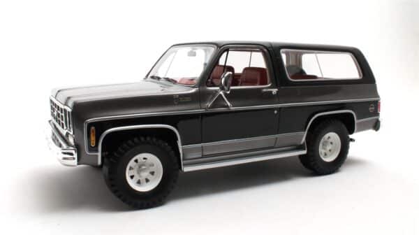 Cult Scale 1:18 Chevrolet Blazer K5 1973-1978 Grey/Black (CML155-2) Limited Edition Resin Model