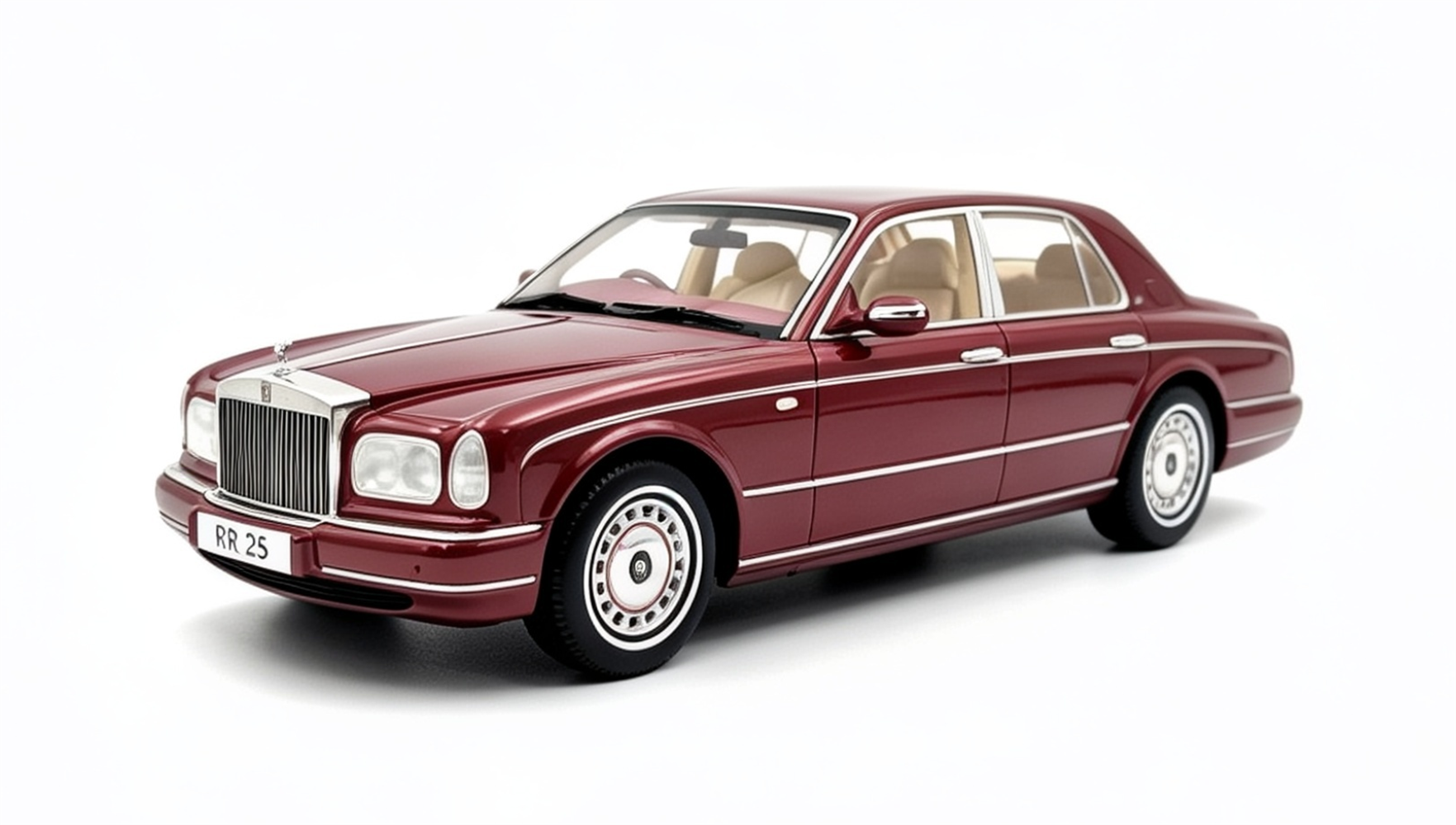 Cult Scale 1:18 Rolls-Royce Silver Seraph 1998 Sunset Red (CML199-2) Limited Edition Resin Model
