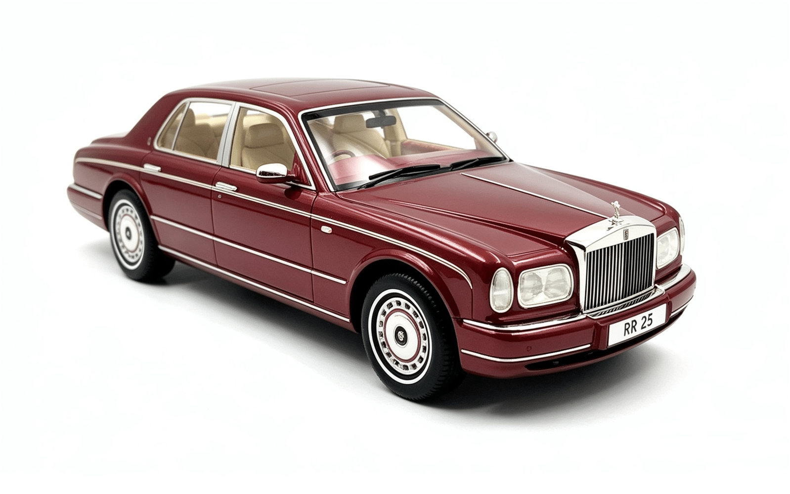 Cult Scale 1:18 Rolls-Royce Silver Seraph 1998 Sunset Red (CML199-2) Limited Edition Resin Model 4 Cult Scale 1:18 Rolls-Royce Silver Seraph 1998 Sunset Red (CML199-2) Limited Edition Resin Model - Image 4