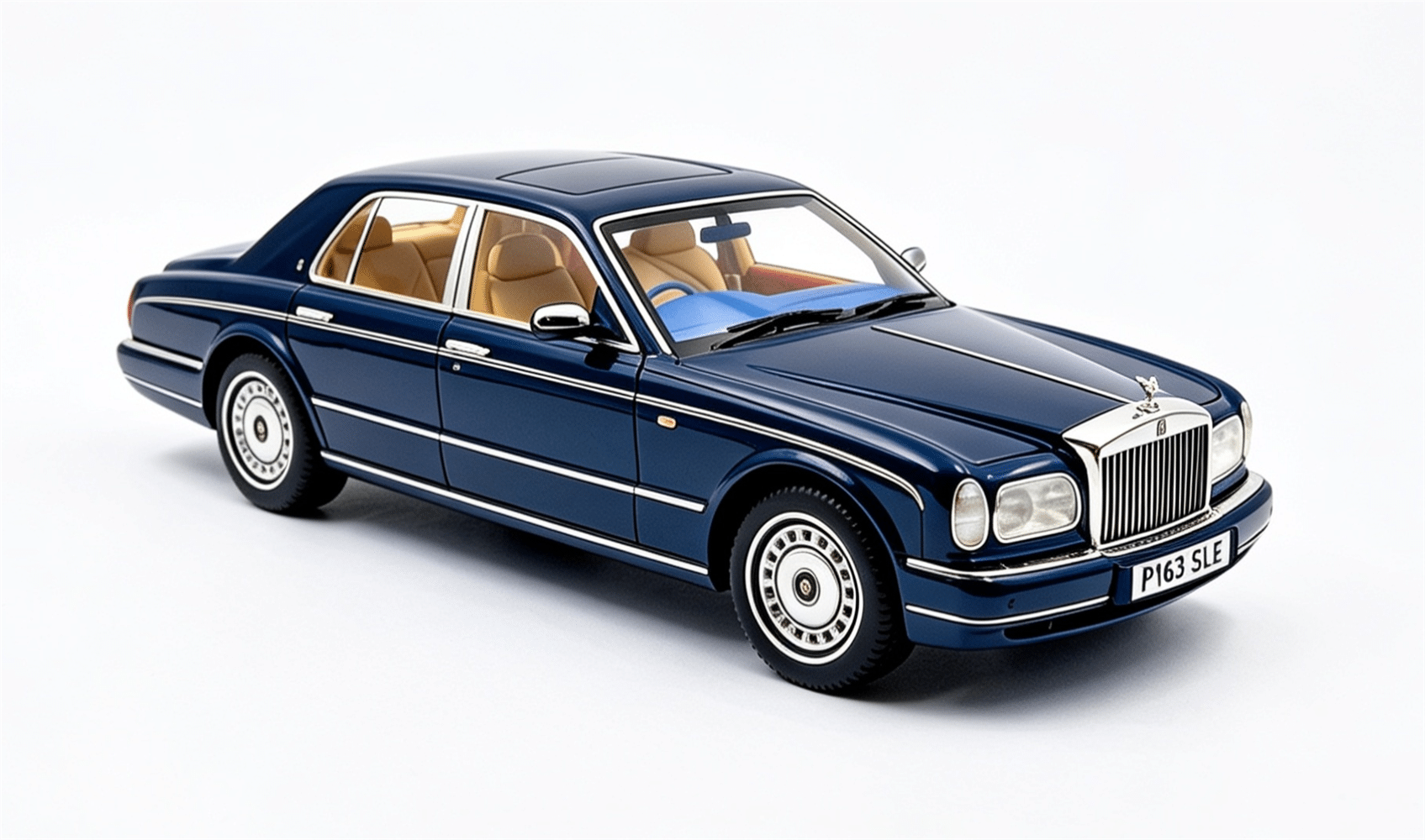 Cult Scale 1:18 Rolls-Royce Silver Seraph 1998 Peacock Blue (CML199-3) Limited Edition Resin Model 4 Cult Scale 1:18 Rolls-Royce Silver Seraph 1998 Peacock Blue (CML199-3) Limited Edition Resin Model - Image 4