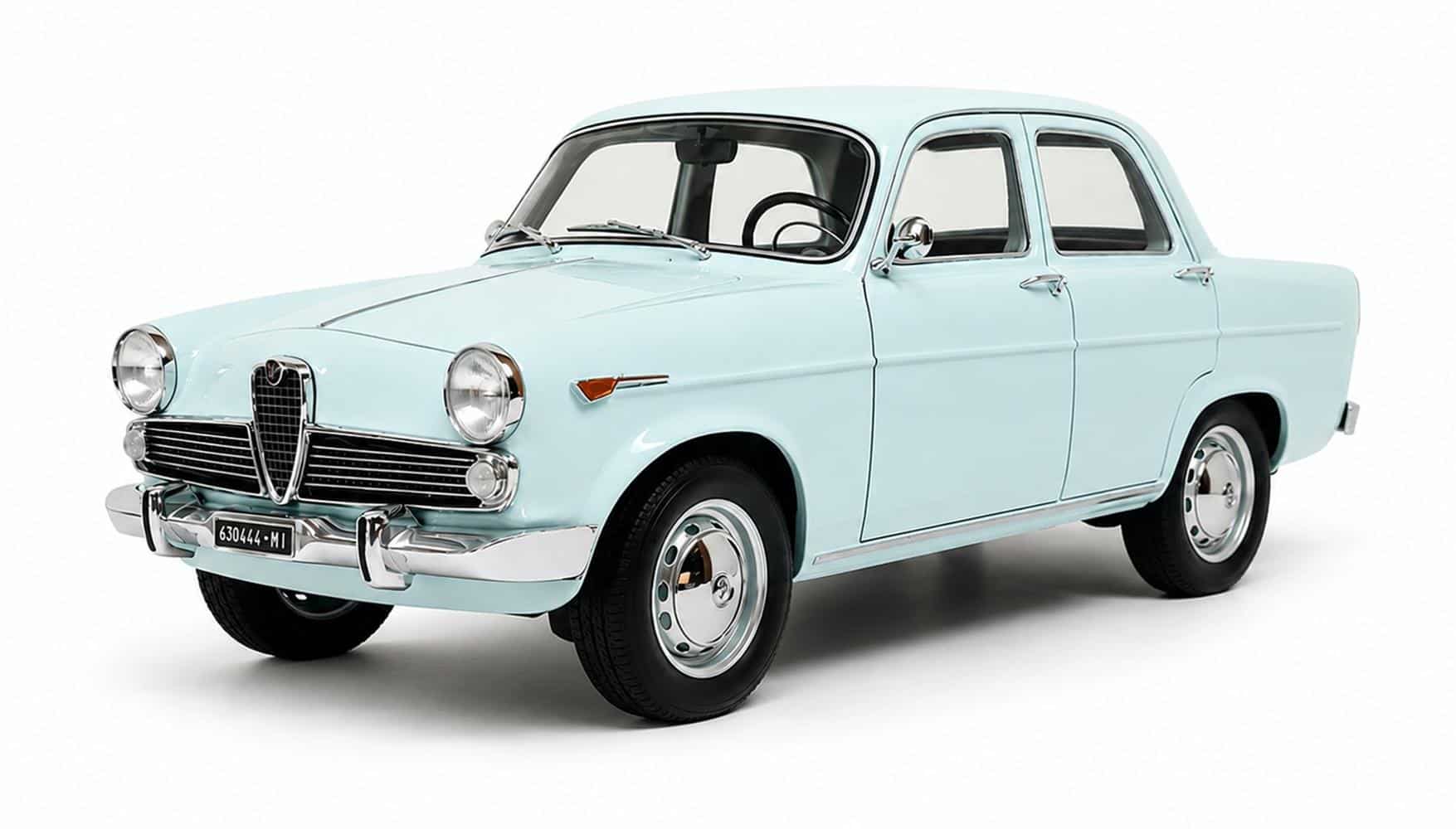 Cult Scale 1:18 Alfa Romeo Giulietta Ti 1961-64 Blue (CML249-1) Limited Edition Resin Model