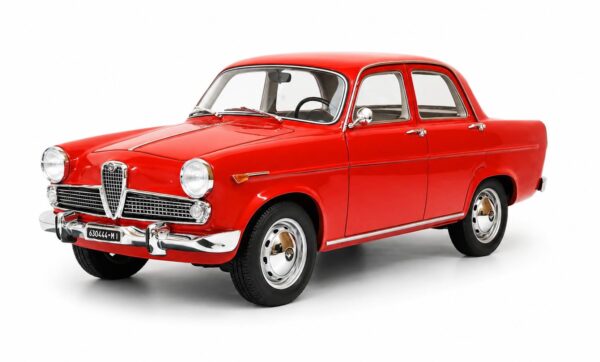 Cult Scale 1:18 Alfa Romeo Giulietta Ti 1961-64 Red (CML249-2) Limited Edition Resin Model