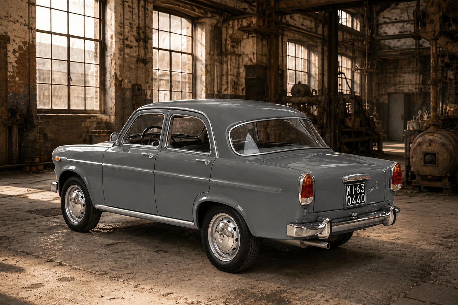 Cult Scale 1:18 Alfa Romeo Giulietta Ti 1961-64 Grey (CML249-3) Limited Edition Resin Model 4 Cult Scale 1:18 Alfa Romeo Giulietta Ti 1961-64 Grey (CML249-3) Limited Edition Resin Model - Image 4