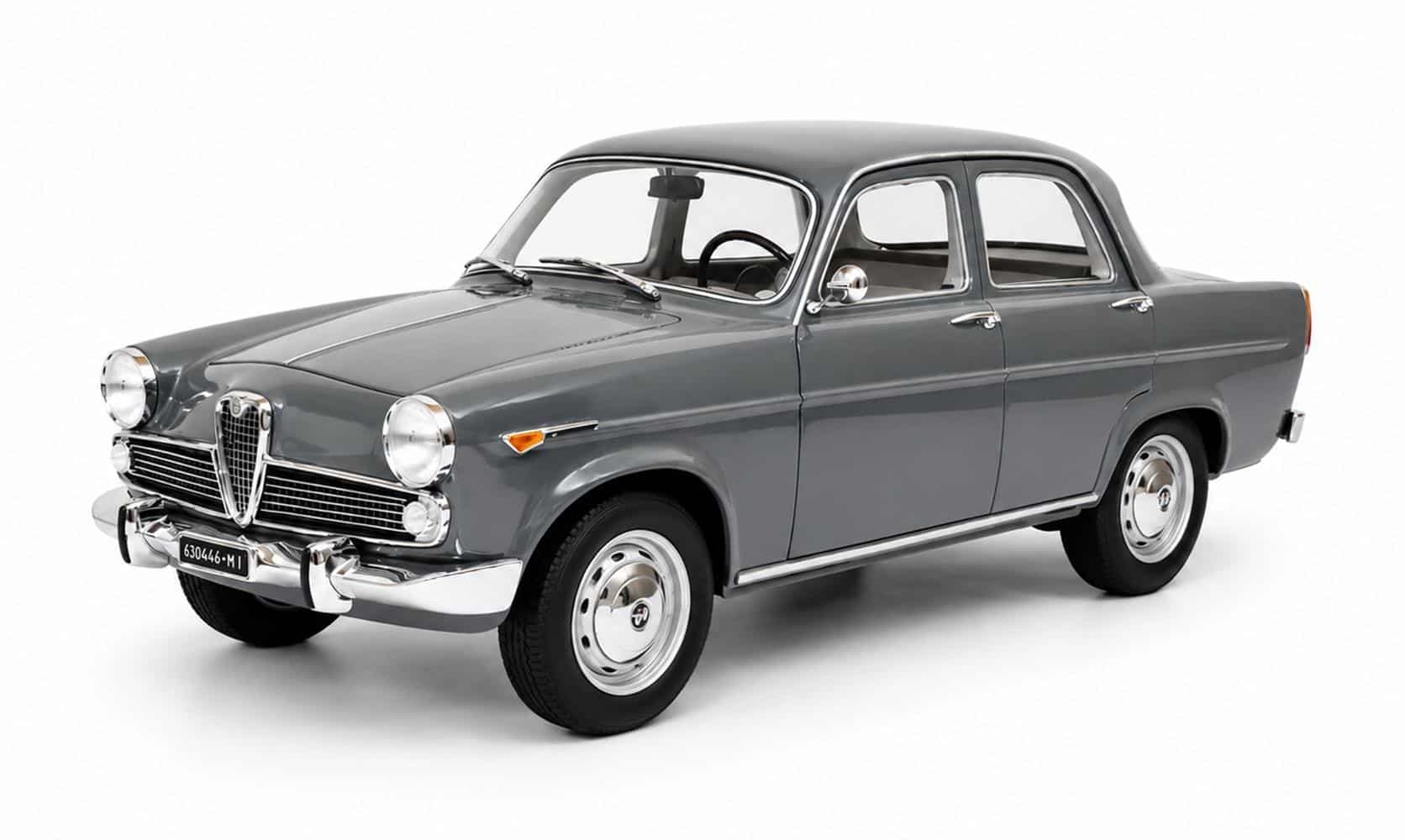 Cult Scale 1:18 Alfa Romeo Giulietta Ti 1961-64 Grey (CML249-3) Limited Edition Resin Model