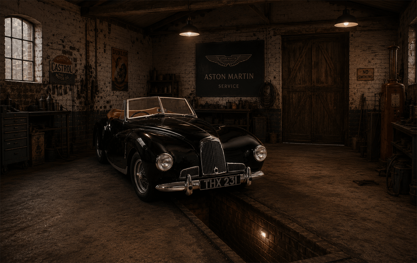 Cult Scale 1:18 Aston Martin 2-Litre Sports 1949 Black (CML294-3) Limited Edition Resin Model 5 Cult Scale 1:18 Aston Martin 2-Litre Sports 1949 Black (CML294-3) Limited Edition Resin Model - Image 5