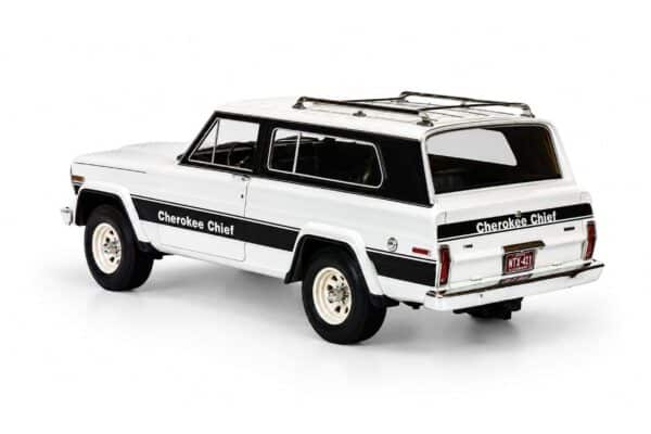 Cult Scale 1:18 Jeep Cherokee Chief (SJ) 1980-1983 White (CML207-3) Limited Edition Resin Model 5 Cult Scale 1:18 Jeep Cherokee Chief (SJ) 1980-1983 White (CML207-3) Limited Edition Resin Model