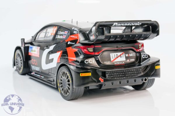 Ixo - 1:18 Toyota GR Yaris Rally1 No.33 Elfyn Evans Winner Japan Rally 2024 - Diecast Model 12 Ixo - 1:18 Toyota GR Yaris Rally1 No.33 Elfyn Evans Winner Japan Rally 2024 - Diecast Model