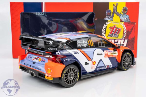 Ixo - 1:18 Hyundai i20 N Rally1 Hybrid No.6 Thierry Neuville World Champion Edition 2024 - Diecast Model 10 Ixo - 1:18 Hyundai i20 N Rally1 Hybrid No.6 Thierry Neuville World Champion Edition 2024 - Diecast Model