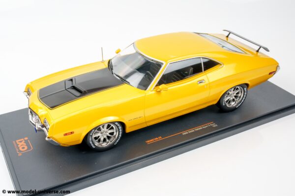 Ixo - 1:18 Ford Gran Torino Sport 1972 Yellow Metallic - Diecast Model 13 Ixo - 1:18 Ford Gran Torino Sport 1972 Yellow Metallic - Diecast Model