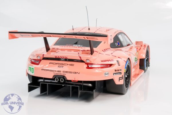 Ixo - 1:12 Porsche 911 (991) RSR No.92 24h Le Mans 2018 Class Winner LMGTE Pink Pig - Diecast Model 14 Ixo - 1:12 Porsche 911 (991) RSR No.92 24h Le Mans 2018 Class Winner LMGTE Pink Pig - Diecast Model