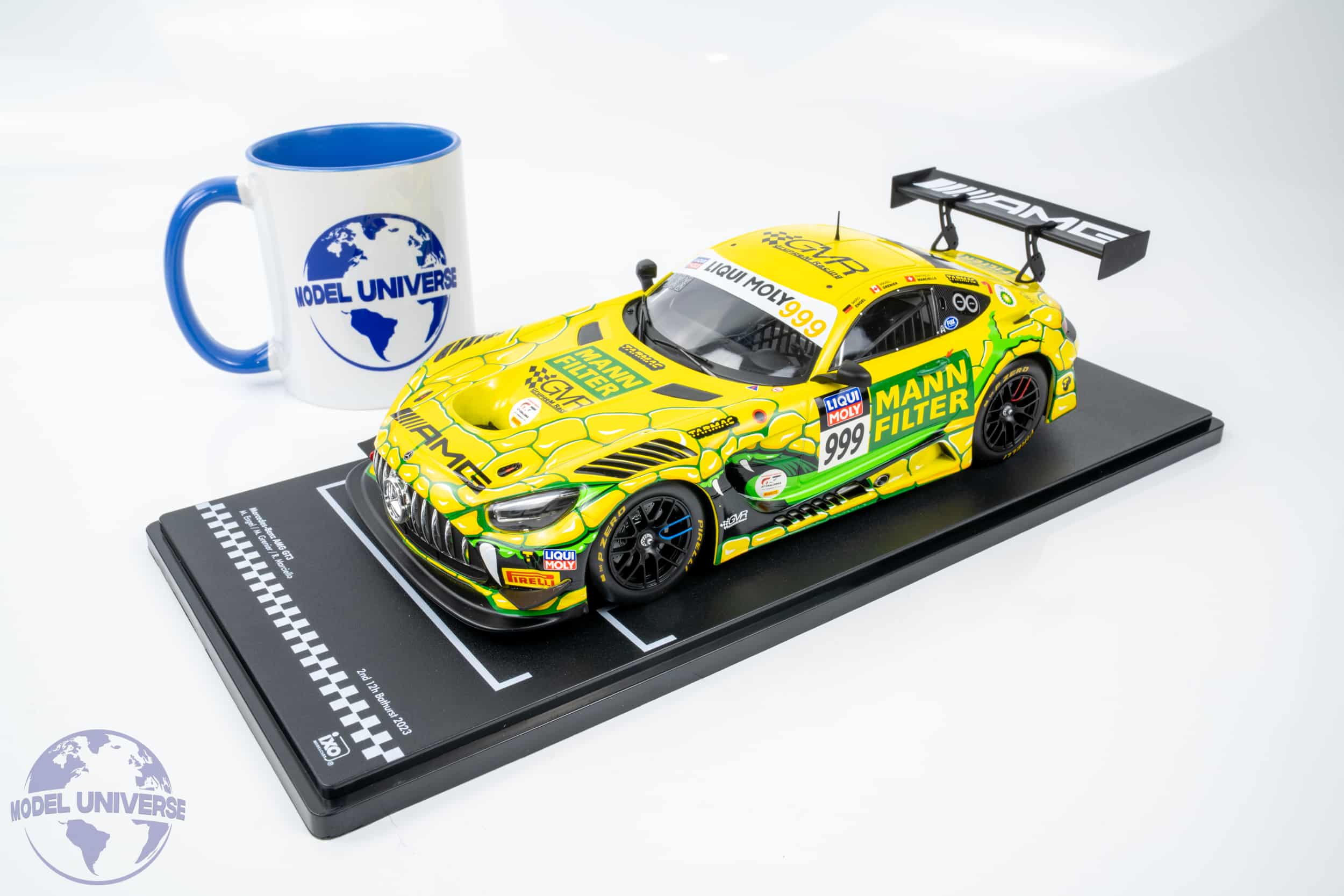 Ixo - 1:18 Mercedes-AMG GT3 EVO No.999 3rd 12h Bathurst 2023