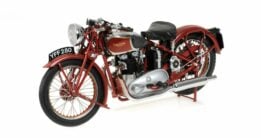 Minichamps 122133700 Triumph Speed Twin 1939 Red
