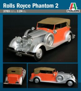Italeri - 1:24 Rolls-Royce Phantom II P-2 Series 1934 (3703) Model Kit
