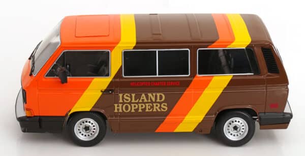 KK Scale 1:18 Volkswagen T3 Minibus Multivan Island Hoppers 1987 Magnum P.I. (KKDC180993) Diecast Model 8 KK Scale 1:18 Volkswagen T3 Minibus Multivan Island Hoppers 1987 Magnum P.I. (KKDC180993) Diecast Model