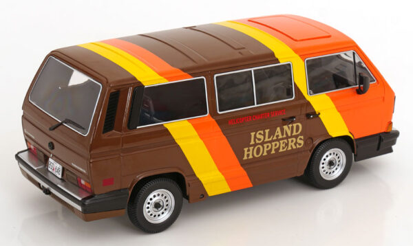 KK Scale 1:18 Volkswagen T3 Minibus Multivan Island Hoppers 1987 Magnum P.I. (KKDC180993) Diecast Model 7 KK Scale 1:18 Volkswagen T3 Minibus Multivan Island Hoppers 1987 Magnum P.I. (KKDC180993) Diecast Model