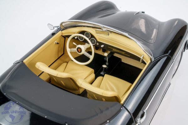 KK Scale - 1:12 Porsche 356A Speedster Black 1955 - Diecast Model 14 KK Scale - 1:12 Porsche 356A Speedster Black 1955 - Diecast Model