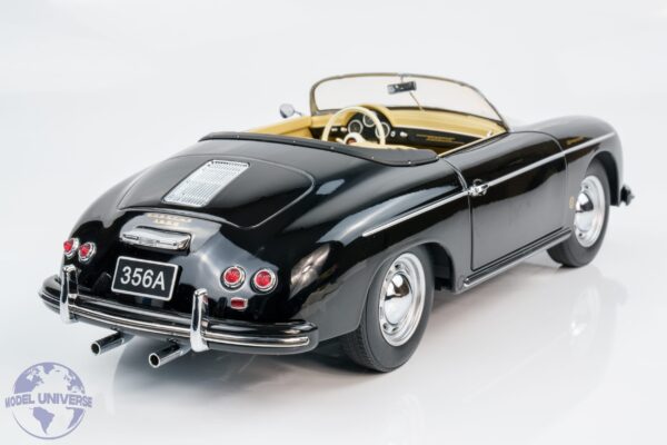 KK Scale - 1:12 Porsche 356A Speedster Black 1955 - Diecast Model 16 KK Scale - 1:12 Porsche 356A Speedster Black 1955 - Diecast Model