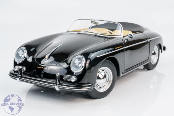 KK Scale - 1:12 Porsche 356A Speedster Black 1955 - Diecast Model 15 KK Scale - 1:12 Porsche 356A Speedster Black 1955 - Diecast Model