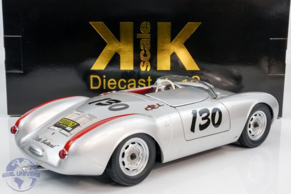 KK Scale - 1:12 Porsche 550A Spyder 1956 No.130 "Little Bastard" James Dean - Diecast Model 13 KK Scale - 1:12 Porsche 550A Spyder 1956 No.130