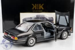 KK Scale KKDC120163A BMW 635i Black Diecast Model 2
