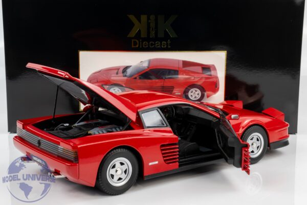KK Scale - 1:12 Ferrari Testarossa Red 1986 - Diecast Model 9 KK Scale KKDC120201 Ferrari Testarossa red 1984 6