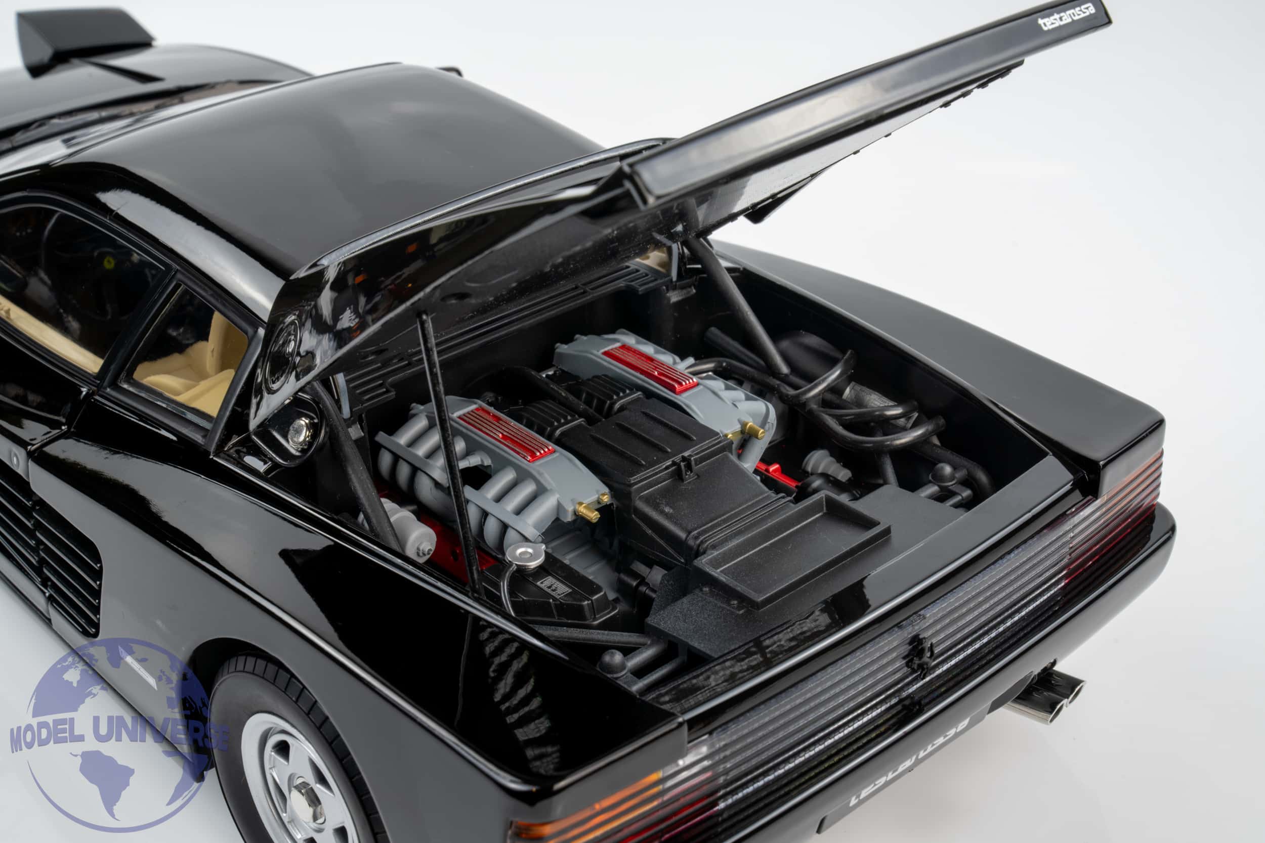 KK Scale - 1:12 Ferrari Testarossa Black 1986 - Diecast Model | eBay