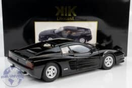 KK Scale KKDC120202 Ferrari Testarossa Black Diecast Model 4