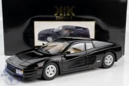 KK Scale KKDC120202 Ferrari Testarossa Black Diecast Model 7
