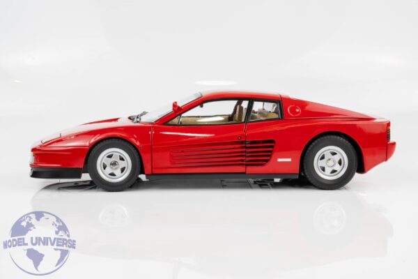 KK Scale - 1:12 Ferrari Testarossa Monospecchio Red 1984 - Diecast Model 21 KK Scale - 1:12 Ferrari Testarossa Monospecchio Red 1984 - Diecast Model