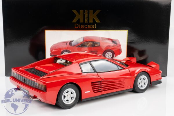 KK Scale - 1:12 Ferrari Testarossa Monospecchio Red 1984 - Diecast Model 14 KK Scale - 1:12 Ferrari Testarossa Monospecchio Red 1984 - Diecast Model
