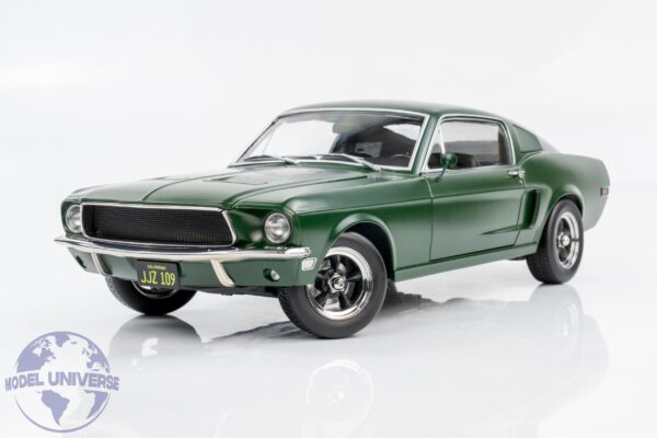 KK Scale - 1:12 Ford Mustang GT Fastback from "Bullitt" Movie 1968 Matt Green - Diecast Model 17 KK Scale - 1:12 Ford Mustang GT Fastback from