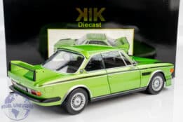 KK Scale KKDC120231 BMW 3.0 CSL E9 1973 Green Diecast Model