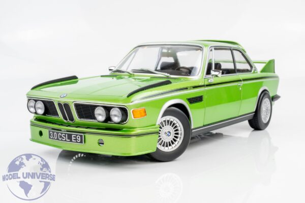 KK Scale - 1:12 BMW 3.0 CSL (E9) 1973 Green Metallic - Diecast Model 18 KK Scale KKDC120231 BMW 3.0 CSL E9 1973 Green Diecast Model 7