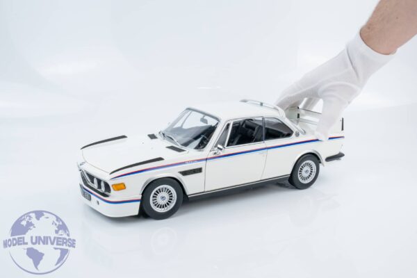 KK Scale - 1:12 BMW 3.0 CSL (E9) 1973 White - Diecast Model 13 KK Scale - 1:12 BMW 3.0 CSL (E9) 1973 White - Diecast Model