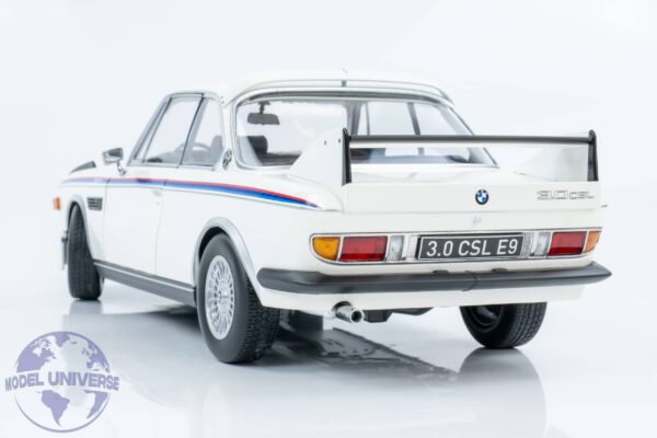 KK Scale - 1:12 BMW 3.0 CSL (E9) 1973 White - Diecast Model 17 KK Scale - 1:12 BMW 3.0 CSL (E9) 1973 White - Diecast Model