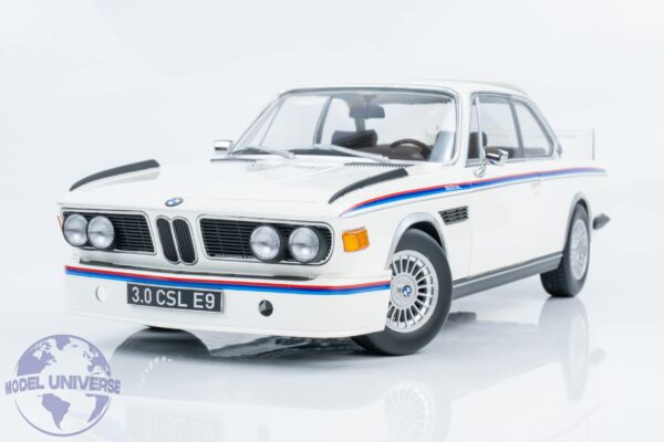 KK Scale - 1:12 BMW 3.0 CSL (E9) 1973 White - Diecast Model 16 KK Scale - 1:12 BMW 3.0 CSL (E9) 1973 White - Diecast Model