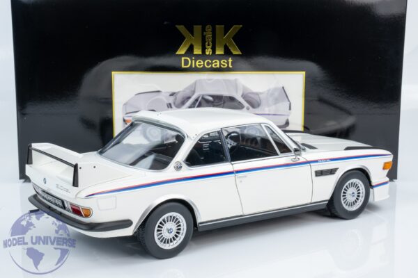 KK Scale - 1:12 BMW 3.0 CSL (E9) 1973 White - Diecast Model 12 KK Scale - 1:12 BMW 3.0 CSL (E9) 1973 White - Diecast Model