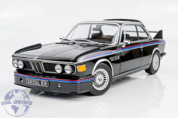 KK Scale - 1:12 BMW 3.0 CSL (E9) 1973 Black - Diecast Model 17 KK Scale KKDC120233 BMW 3.0 CSL E9 1973 Black Diecast Model 10