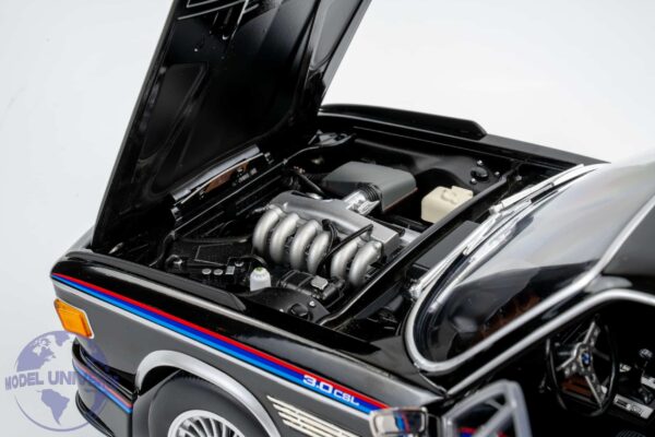 KK Scale - 1:12 BMW 3.0 CSL (E9) 1973 Black - Diecast Model 15 KK Scale KKDC120233 BMW 3.0 CSL E9 1973 Black Diecast Model 5