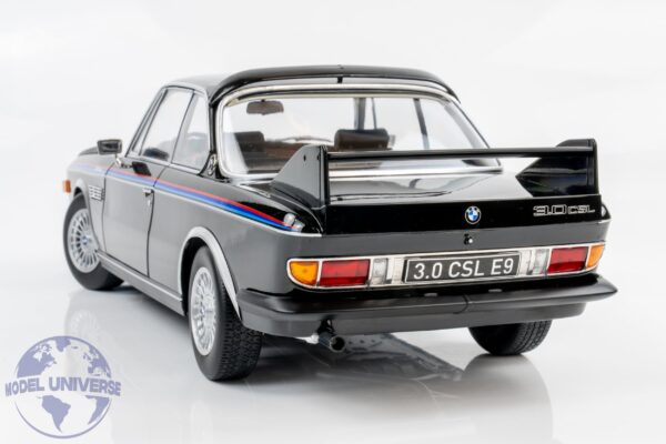 KK Scale - 1:12 BMW 3.0 CSL (E9) 1973 Black - Diecast Model 18 KK Scale KKDC120233 BMW 3.0 CSL E9 1973 Black Diecast Model 9