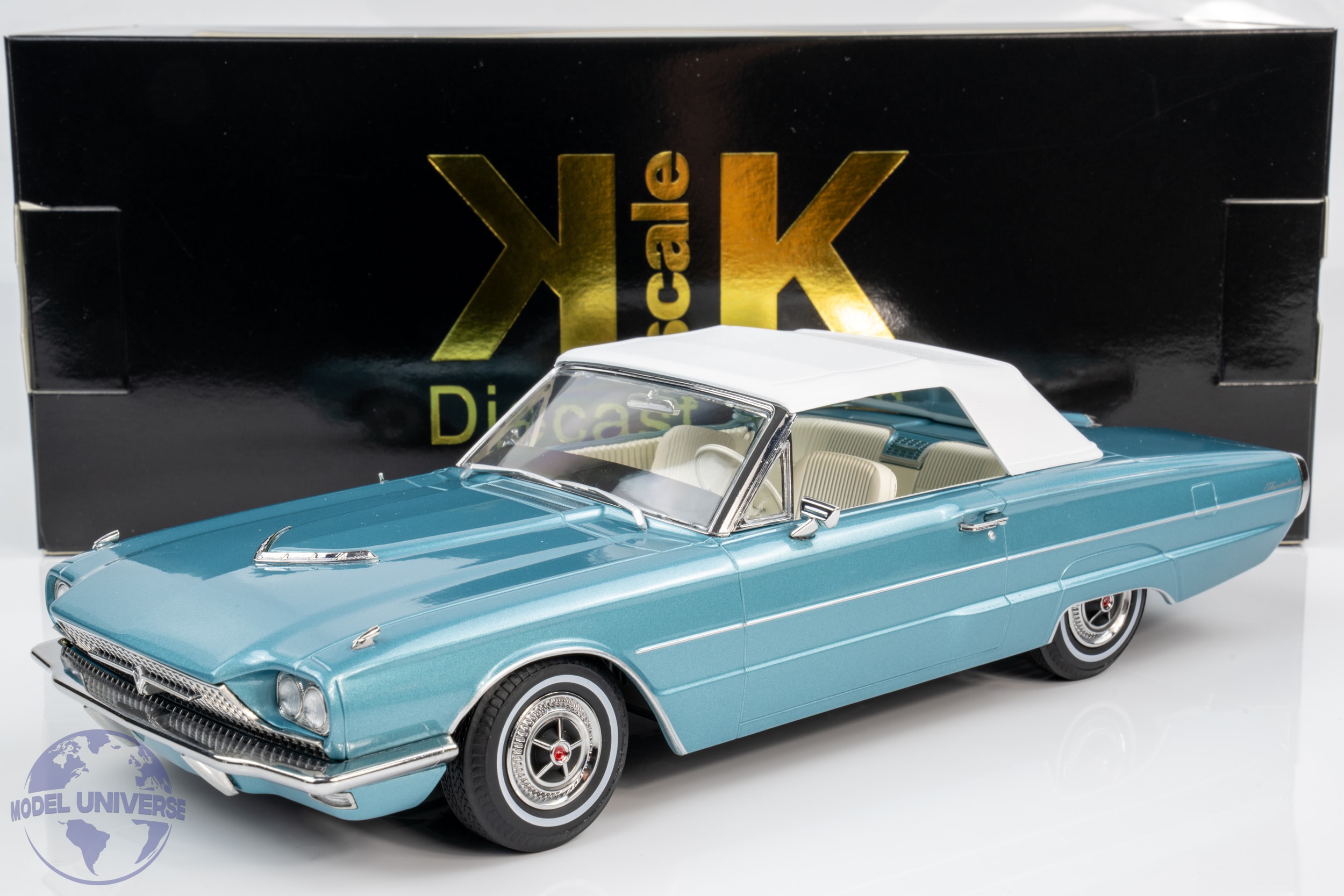 KK Scale 1:18 フォード サンダーバード カブリオレ 1966年式 ライト