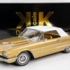 KK Scale - 1:18 Ford Thunderbird Cabriolet 1966 Gold Metallic / White Roof - Diecast Model 48 KK Scale - 1:18 Ford Thunderbird Cabriolet 1966 Gold Metallic / White Roof - Diecast Model