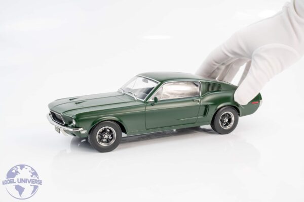 KK Scale - 1:18 Ford Mustang GT Fastback from "Bullitt" Movie Matt Green 1968 - Diecast Model 9 KK Scale - 1:18 Ford Mustang GT Fastback from