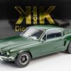 KK Scale - 1:18 Ford Mustang GT Fastback from "Bullitt" Movie Matt Green 1968 - Diecast Model 28 KK Scale - 1:18 Ford Mustang GT Fastback from "Bullitt" Movie Matt Green 1968 - Diecast Model