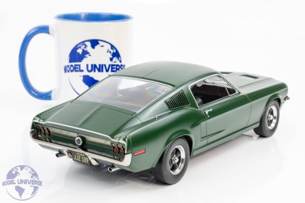 KK Scale - 1:18 Ford Mustang GT Fastback from "Bullitt" Movie Matt Green 1968 - Diecast Model 11 KK Scale - 1:18 Ford Mustang GT Fastback from