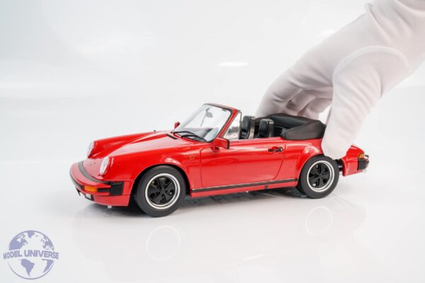 KK Scale - 1:18 Porsche 911 SC Cabrio 1983 Red - Diecast Model 15 KK Scale - 1:18 Porsche 911 SC Cabrio 1983 Red - Diecast Model