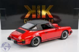 KK Scale - 1:18 Porsche 911 SC Cabrio 1983 Red - Diecast Model
