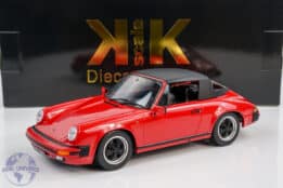 KK Scale - 1:18 Porsche 911 SC Cabrio 1983 Red - Diecast Model