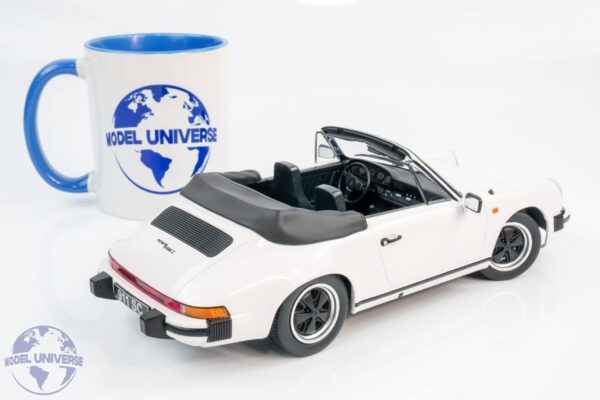 KK Scale - 1:18 Porsche 911 SC Cabrio 1983 White - Diecast Model 18 KK Scale - 1:18 Porsche 911 SC Cabrio 1983 White - Diecast Model